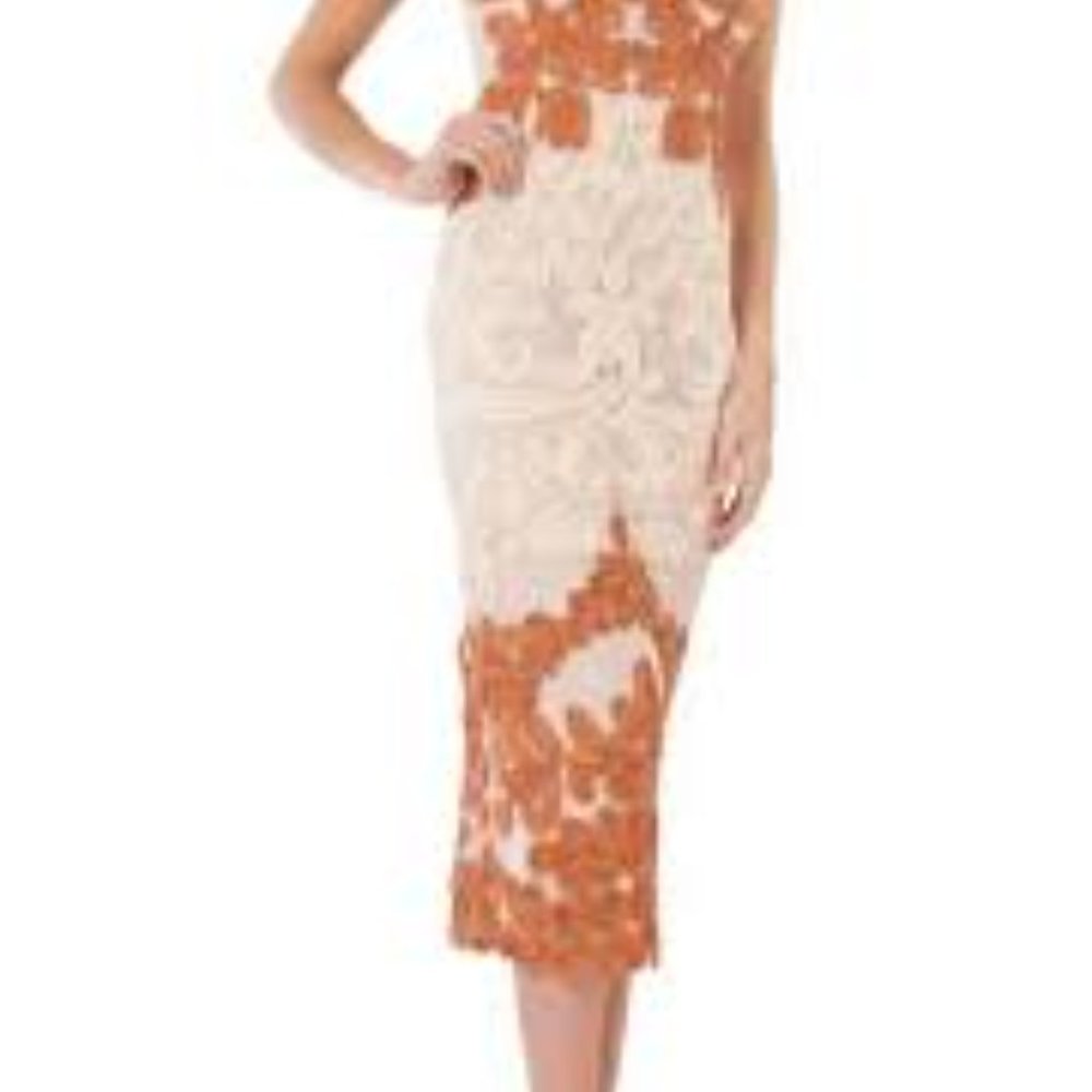 JS Collection Embroidered Dress - Picture 2 of 2